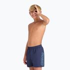 Arena Fundamentals Logo JR Boxer R navy/turquoise children's swim boxers