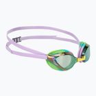 Arena Python Mirror green/violet/green swimming goggles