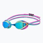 Swim goggles arena Python Mirror turquoise/water/fuchsia