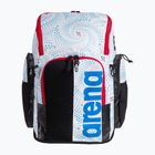 Arena Spiky III 45 l Allover fireflow / white swimming backpack