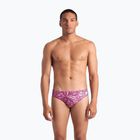 Men's arena Pink Dahlia shocking pink/multi swimming briefs