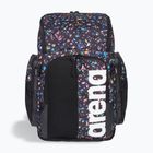 Arena Spiky III 45 l Allover confetti black swimming backpack