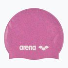Swim cap arena Silicone Cap pink multi