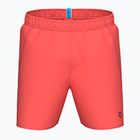 Men's swim shorts arena Fundamentals Boxer R dark purple/calypso coral