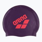 Swim cap arena Big Logo plum/bright coral