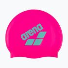 Arena Big Logo shocking pink/water swimming cap