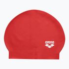 Arena Soft Latex II swimming cap red/white