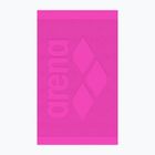 Towel arena Jacquard shocking pink
