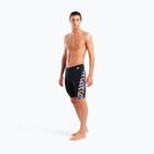 Men's swim jammers arena Texture Swim black/black multi