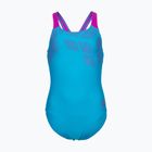 Children's one-piece swimsuit arena Kikko Swim Pro Back turquoise/very fuchsia