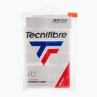 Tecnifibre Contact Pro tennis racket wraps 12 pcs white 52ATPCON12