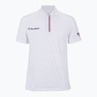 Men's tennis shirt Tecnifibre Polo white 22F3VE F3