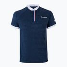 Men's tennis shirt Tecnifibre Polo blue 22F3PO F3