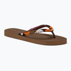 Women's Banana Moon Calisun Seaside marron flip flops