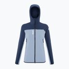 Women's softshell jacket Millet Fusion XCS Hoodie iceberg/saphir