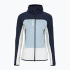 Millet women's Fusion Grid Hoodie foggy dew/saphir sweatshirt
