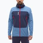 Men's softshell jacket Millet Fusion XCS Hoodie coronet blue/saphir