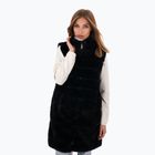 Women's gilet Aulp Carra Faux Fur black