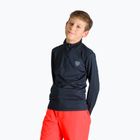 Rossignol Boy 1/2 Zip Warm Stretch children's ski sweatshirt black