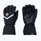Men's ski gloves Rossignol Legend Impr black/white