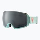 Women's ski goggles Rossignol Magne'lens W blue/silver mirror/orange