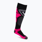 Women's ski socks Rossignol L3 W Premium Wool fluo pink
