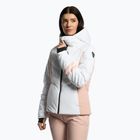 Women's ski jacket Rossignol Courbe Optic white