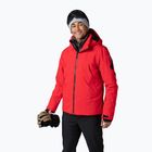 Men's Rossignol Controle sports ski jacket red