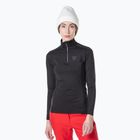 Women's thermal active sweatshirt Rossignol Classique 1/2 Zip black