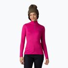 Women's thermal active sweatshirt Rossignol Classique 1/2 Zip orchid pink