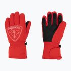 Rossignol Jr Rooster G sports red children's ski gloves
