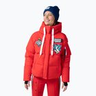 Women's ski jacket Rossignol Modul Down Bomber red