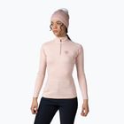 Women's thermal active sweatshirt Rossignol Classique 1/2 Zip powder pink