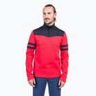 Men's thermal active sweatshirt Rossignol Resort 1/2 Zip sports red