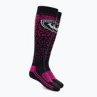 Men's Rossignol L3 Wool & Silk orchid pink ski socks