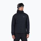 Men's Rossignol Opside Hoodie Warm black ski jacket
