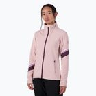 Women's Rossignol Strawpile Fleece Fz powder pink sweatshirt