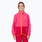 Children's Rossignol Jr Strawpile Fleece Fz tea rose sweatshirt