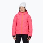 Rossignol Girl Staci tea rose children's ski jacket