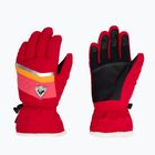 Rossignol women's ski glove New Piste G ruby red