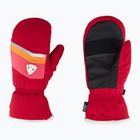 Rossignol women's ski glove New Piste M ruby red