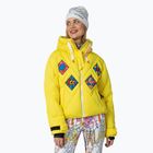 Women's ski jacket Rossignol Lumy Down Bomber true yellow