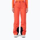 Women's ski trousers Rossignol Strawpile Insulated orange flame