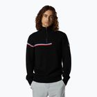 Men's sweater Rossignol Odysseus Half Zip Merino black