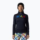 Women's thermal sweatshirt Rossignol JCC Quarter Zip First Layer black