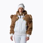 Women's ski jacket Rossignol JCC Teddy Hoodie white