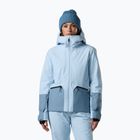 Women's ski jacket Rossignol Rochrun Insulated blue aura/windward blue