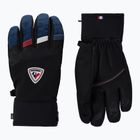 Men's ski gloves Rossignol Strato R-Shell Dry dark navy