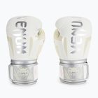 Venum Elite men's boxing gloves white and silver 1392-574
