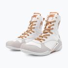 Venum Elite Boxing boots white/gold